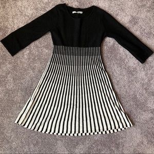 Black and White sweater dress, size PS